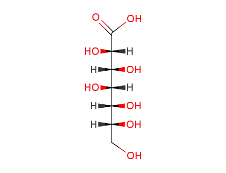 Molecular Structure of 488-36-8 (D-glycero-D-ido-Heptonic acid)