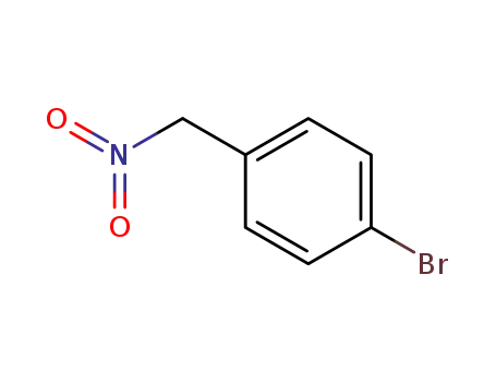 Molecular Structure of 29559-25-9 (Benzene, 1-bromo-4-(nitromethyl)-)