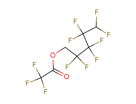 Molecular Structure of 79614-48-5 (1,1,5-trihydroperfluoroamyl trifluoroacetate)