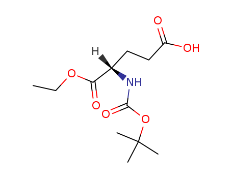 L-Glutamicacid, N-[(1,1-dimethylethoxy)carbonyl]-, 1-ethyl ester