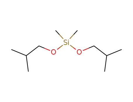 Molecular Structure of 18132-64-4 (Silane, dimethylbis(2-methylpropoxy)-)