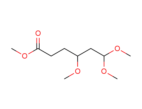 Molecular Structure of 123331-76-0 (4,6,6-Trimethoxyhexansaeure-methylester)