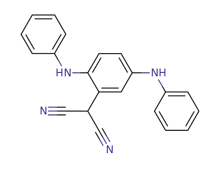 Molecular Structure of 1200190-23-3 (2-(2,5-bis(phenylamino)phenyl)malononitrile)