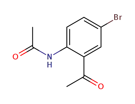 Molecular Structure of 29124-64-9 (N-(2-acetyl-4-bromophenyl)acetamide)