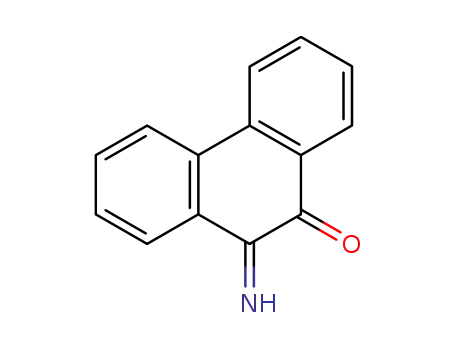 Molecular Structure of 3942-85-6 (9,10-phenanthrenequinone monoimine)