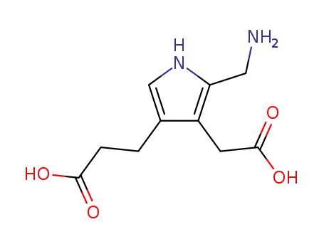 Molecular Structure of 487-90-1 (PORPHOBILINOGEN)