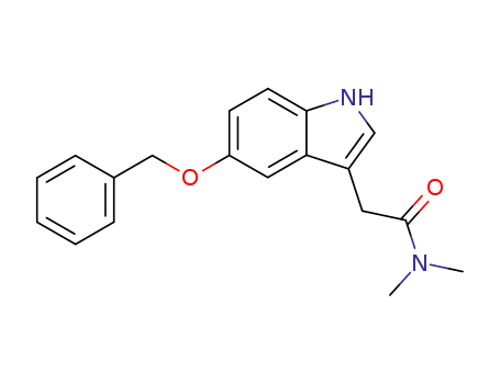 Molecular Structure of 409111-49-5 ((5-benzyloxy-indol-3-yl)-acetic acid dimethylamide)