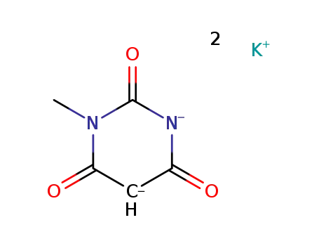C<sub>5</sub>H<sub>4</sub>N<sub>2</sub>O<sub>3</sub><sup>(2-)</sup>*2K<sup>(1+)</sup>