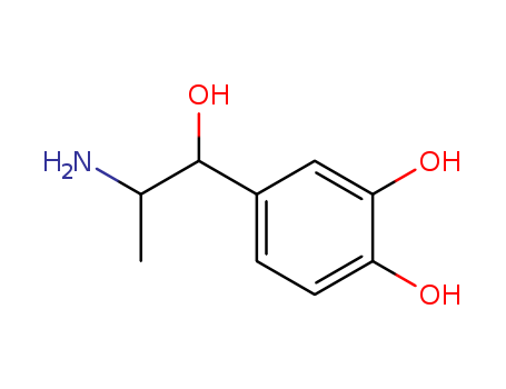 1,2-Benzenediol,4-(2-amino-1-hydroxypropyl)-