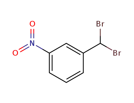 Molecular Structure of 70970-06-8 (Benzene, 1-(dibromomethyl)-3-nitro-)