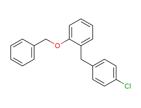 Benzene, 1-[(4-chlorophenyl)methyl]-2-(phenylmethoxy)-