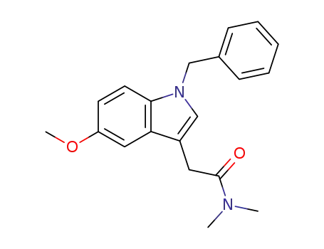 1-benzyl-5-methoxy-N,N-dimethyl-1H-indole-3-acetamide