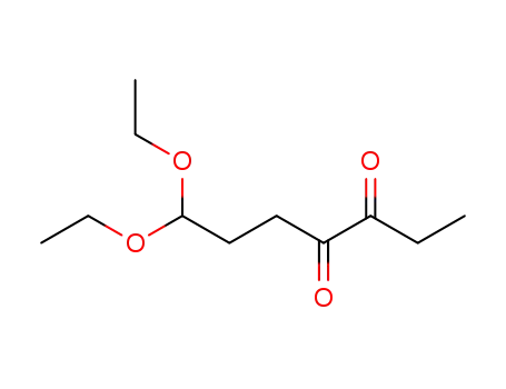 4,5-dioxo-heptanal-diethylacetal