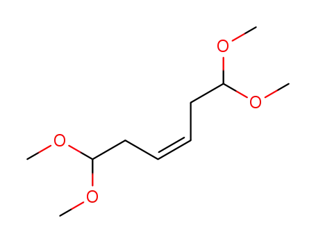 Molecular Structure of 123331-77-1 ((Z)-1,1,6,6-Tetramethoxy-3-hexen)