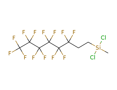 Perfluorohexyl ethyl methyl dichlorosilane