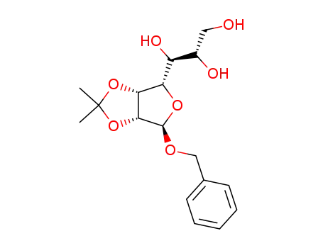 (1S,2S)-1-((3aR,4S,6R,6aR)-6-Benzyloxy-2,2-dimethyl-tetrahydro-furo[3,4-d][1,3]dioxol-4-yl)-propane-1,2,3-triol