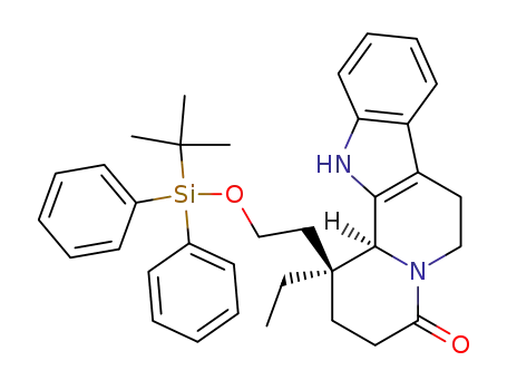 (1S,12bS)-1-ethyl-1-(2-tert-butyldiphenylsilyloxyethyl)-4-oxo-2,3,6,7,12,12b-hexahydro-1H-indolo[2,3-a]quinolizine