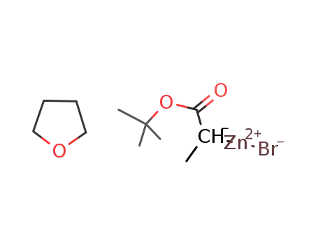 Zinc,
bromo[2-(1,1-dimethylethoxy)-1-methyl-2-oxoethyl](tetrahydrofuran)-