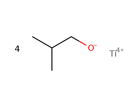 Molecular Structure of 7425-80-1 (TITANIUM ISOBUTOXIDE)