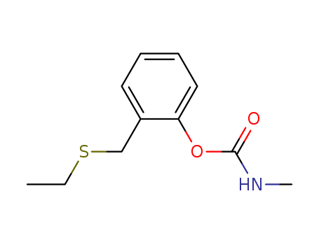 Phenol,2-[(ethylthio)methyl]-, 1-(N-methylcarbamate)                                                                                                                                                    