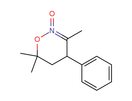 Molecular Structure of 638133-04-7 (6,6-dimethyl-5,6-dihydro-3-methyl-4-phenyl-1,2-oxazine N-oxide)