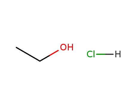 Molecular Structure of 75239-80-4 (ethanol hydrochloride)