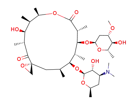 Molecular Structure of 3922-90-5 (oleandomycin)