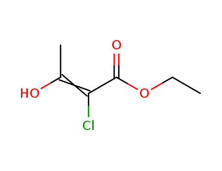 2-BUTENOIC ACID,2-CHLORO-3-HYDROXY-,ETHYL ESTER