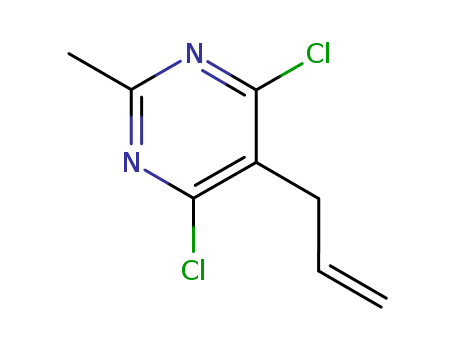 Pyrimidine, 4,6-dichloro-2-methyl-5-(2-propenyl)-