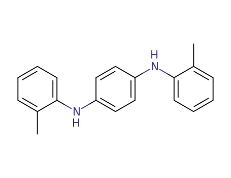 Molecular Structure of 15017-02-4 (N,N'-bis(2-methylphenyl)benzene-1,4-diamine)