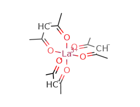 Molecular Structure of 14284-88-9 (LANTHANUM ACETYLACETONATE)
