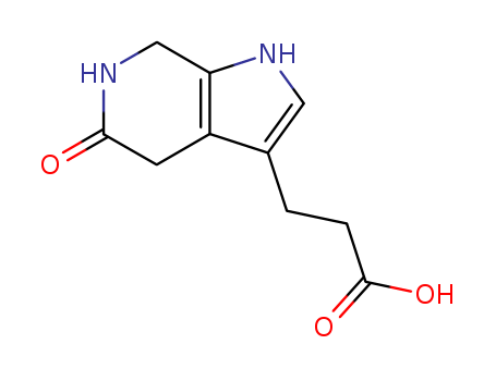1H-Pyrrolo[2,3-c]pyridine-3-propanoic acid, 4,5,6,7-tetrahydro-5-oxo-