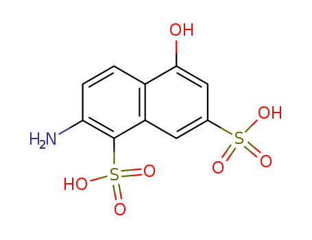 2-Amino-5-hydroxynaphthalene-1,7-disulfonic acid 6535-70-2
