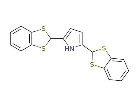 Molecular Structure of 58488-39-4 (2,5-bis(1,3-benzodithiol-2-yl)pyrrole)