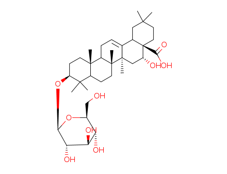 (4aR,5R,6aS,6bR,10S,12aR,12bR,14bR)-5-Hydroxy-2,2,6a,6b,9,9,12a-heptamethyl-10-(((2R,3R,4S,5S,6R)-3,4,5-trihydroxy-6-(hydroxymethyl)tetrahydro-2H-pyran-2-yl)oxy)-1,3,4,5,6,6a,6b,7,8,8a,9,10,11,12,12a,