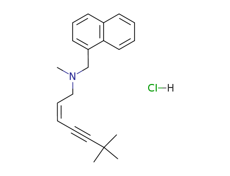 Terbinafine Related Compound B (25 mg) ((2Z)-N,6,6-Trimethyl-N-(naphthalen-1-ylmethyl)hept-2-en-4-yn-1-amine hydrochloride)