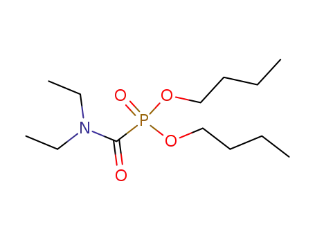 Molecular Structure of 7439-69-2 (DI-N-BUTYL N,N-DIETHYLCARBAMOYLPHOSPHONATE)