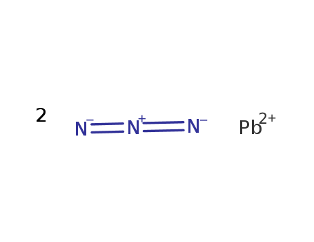 Lead azide (Pb(N3)2)