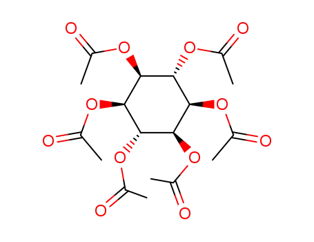 Molecular Structure of 18779-57-2 (1-O,2-O,3-O,4-O,5-O,6-O-Hexaacetyl-muco-inositol)