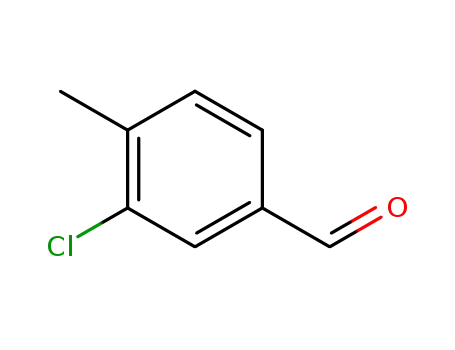 Molecular Structure of 3411-03-8 (3-Chloro-4-methylbenzaldehyde)
