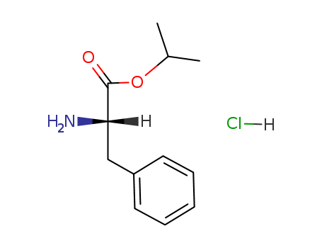 D-Phenylalanine,1-methylethyl ester, hydrochloride (1:1) cas  5450-55-5