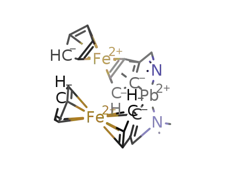 [Fe(η5-C5H5)(η5-C5H3(CH2NMe2)-2)-C,N]2Pb