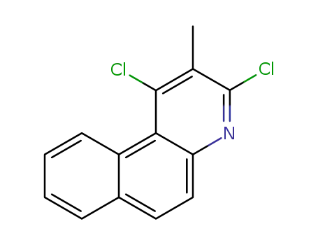 1,3-dichloro-2-methyl-benzo[<i>f</i>]quinoline