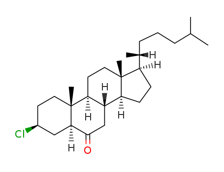 3β-Chloro-5α-cholestan-6-one