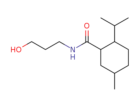 N-(3-ヒドロキシプロピル)-5-メチル-2-(1-メチルエチル)シクロヘキサンカルボアミド