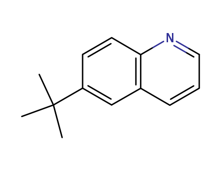 Quinoline,6-(1,1-dimethylethyl)-
