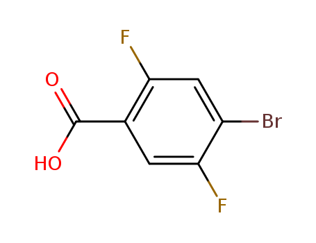 4-Bromo-2,5-difluorobenzoic acid 28314-82-1