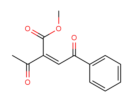 Molecular Structure of 75519-88-9 (methyl (Z)-2-acetyl-3-benzoylacrylate)