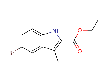 1H-Indole-2-carboxylic acid, 5-bromo-3-methyl-, ethyl ester