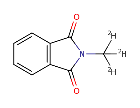 (N-(methyl-d3))-isoindole-1,3-dione instead of 2-(N-(methyl-d3))-isoindole-1,3-dione